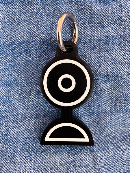 Renaissance Stage Inspired AirTag Holder