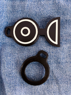 Renaissance Stage Inspired AirTag Holder