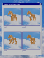 Cowboy Carter Inspired Horse Figurine