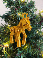 Cowboy Carter Inspired Reindeer Ornament