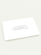 'this is not a text' Notecard Set (Pack of 10)